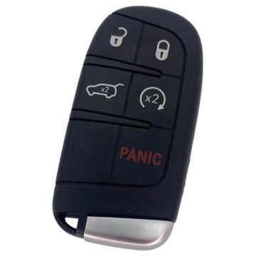 Chrysler 4-knops smart key behuizing met paniek knop