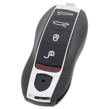 Clé intelligente Porsche 4 boutons avec électronique 433MHZ - PCF7945 PC1800 transpondeur - HU66 - Non-Keyless