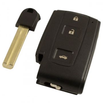 Boîtier Toyota 3-button Smart Key - lame de clé droite