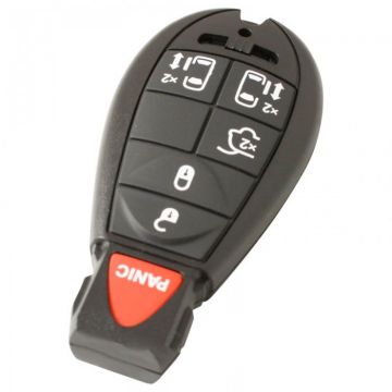 Chrysler 5-knops smart key behuizing met paniek knop