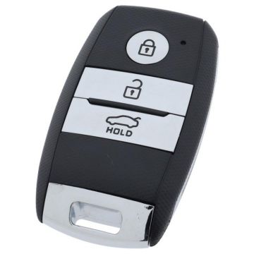 Kia 3-button Smart Key Housing - lame de clé droite avec encoche à droite