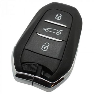 Peugeot 3-button Smart Key Housing - boot push button